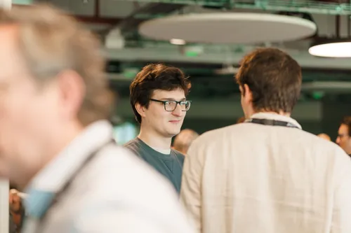 A headshot of Hugo Young